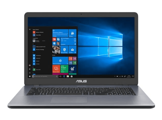 Ordinateurs Portables Asus Vivobook 17 X705Ua I3 8 Go Ram 1To Hdd 128Go SSD 17.3"
